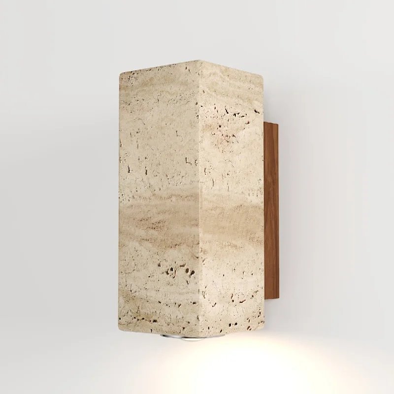 leather wall lamps with a distressed texture for a rugged and stylish lookMireille Wall Lamp