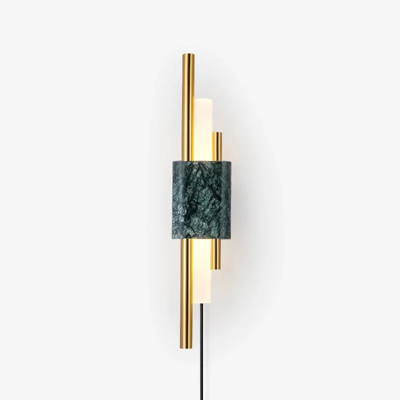 mid - century modern wall lamps with iconic shapes for a stylish studyTanto Plug In Wall Light