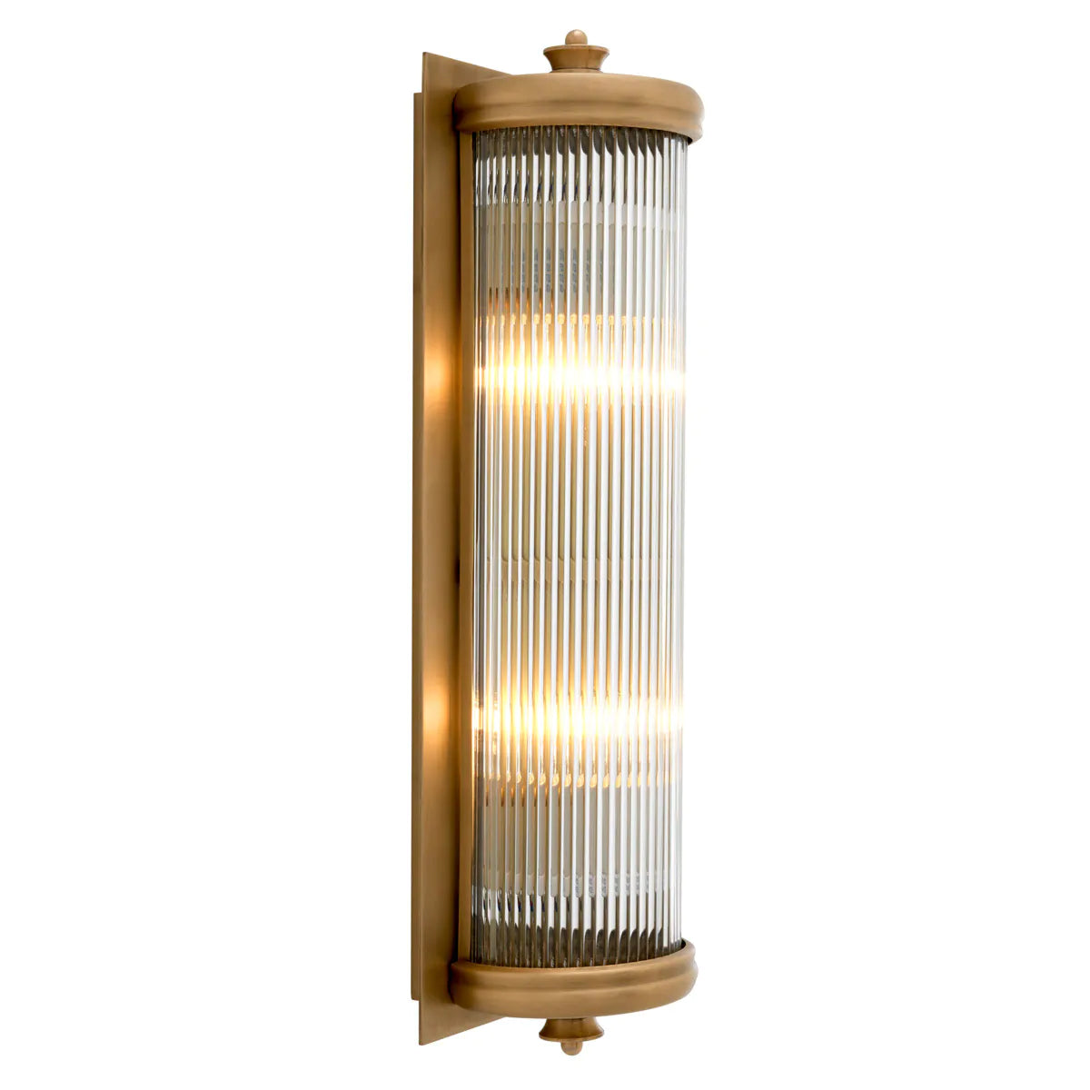 wood wall lamps with natural grain for a warm and organic feelWall Lamp Glorious L