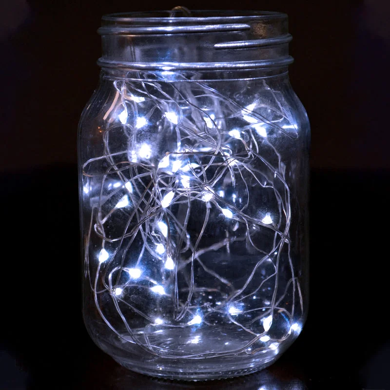 Color - Changing LED String Lights for Christmas DecorCelebrations Micro Cool White Multi Function String Lights 33.33 ft. (Pack of 12)