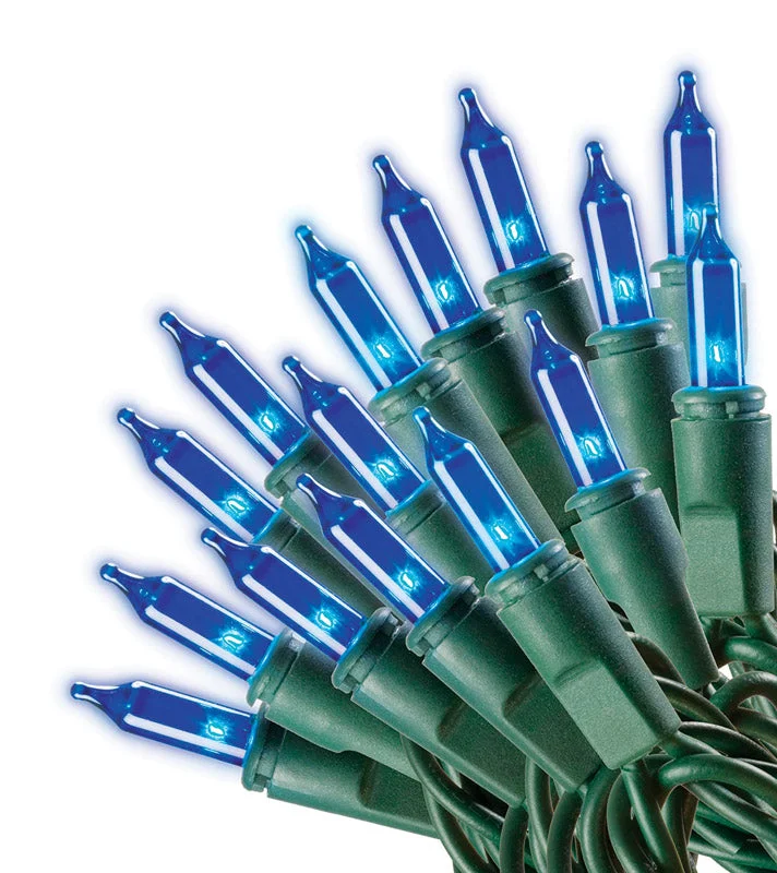 String Lights for Camping TripsCelebrations  Blue  50 count String Lights  10 ft.