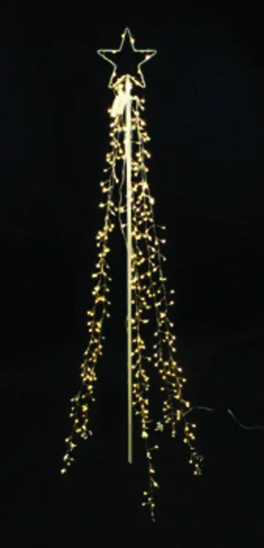 Twinkling String Lights for a Magical AtmosphereCelebrations  LED  Small Warm White Cluster String Tree  Yard Decor