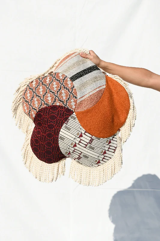 Bolsters for Thai Massages to Aid in Stretch Techniques#2207 WW CUSHION CRESCENT HOFFMANN INTARSIA
