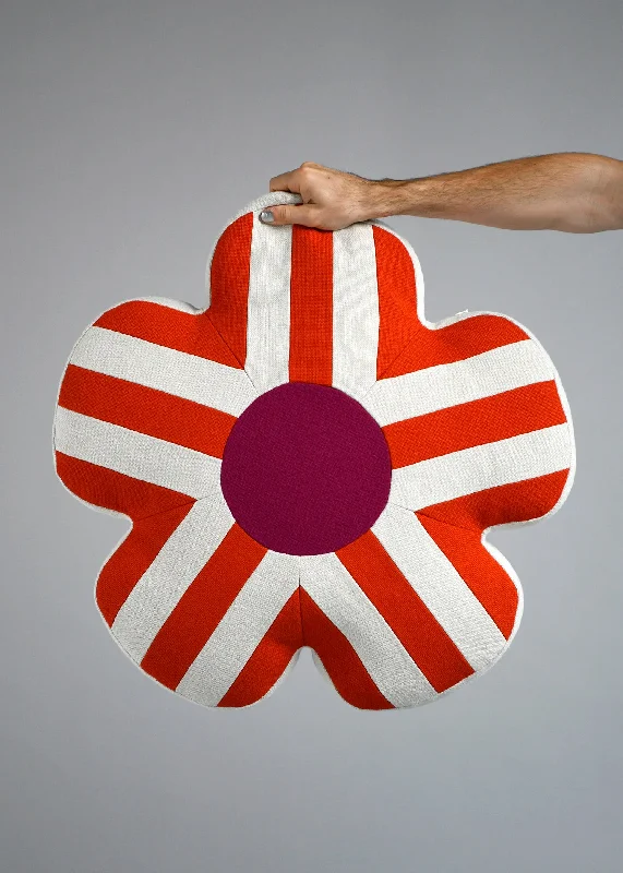 Soft Bolsters for Comfortable TV Watching on the Couch#2316 ANDY POPPY FLOWER RIVE GAUCHE