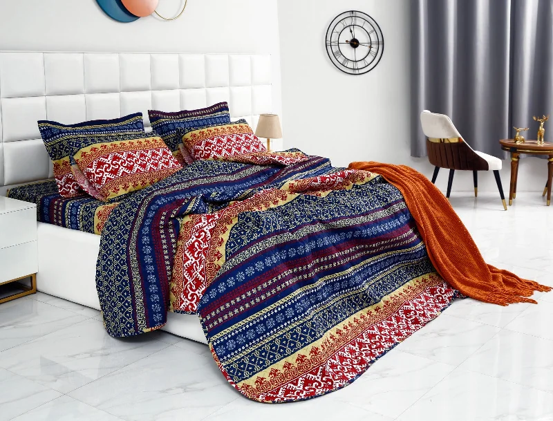coastal style bedspreads with nautical elements like anchors and stripes for beach - themed rooms6 PCs Bed Spread Set-Express coastal style bedspreads with nautical elements like anchors and stripes for beach - themed rooms6 PCs Bed Spread Set-Express