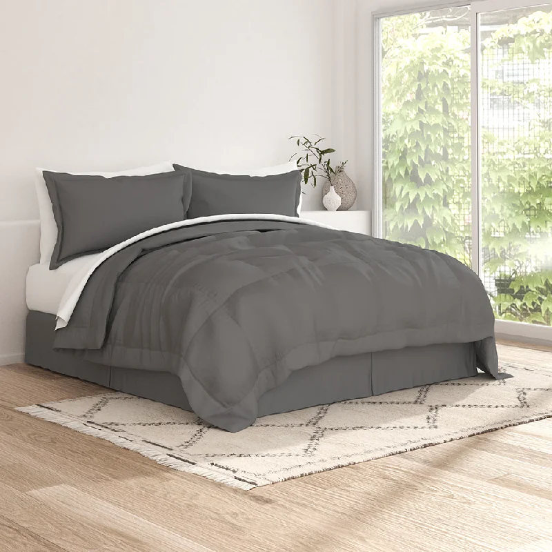 Down - filled comforters for supreme warmth and lightness8-Piece Down-Alternative Comforter Set Down - filled comforters for supreme warmth and lightness8-Piece Down-Alternative Comforter Set