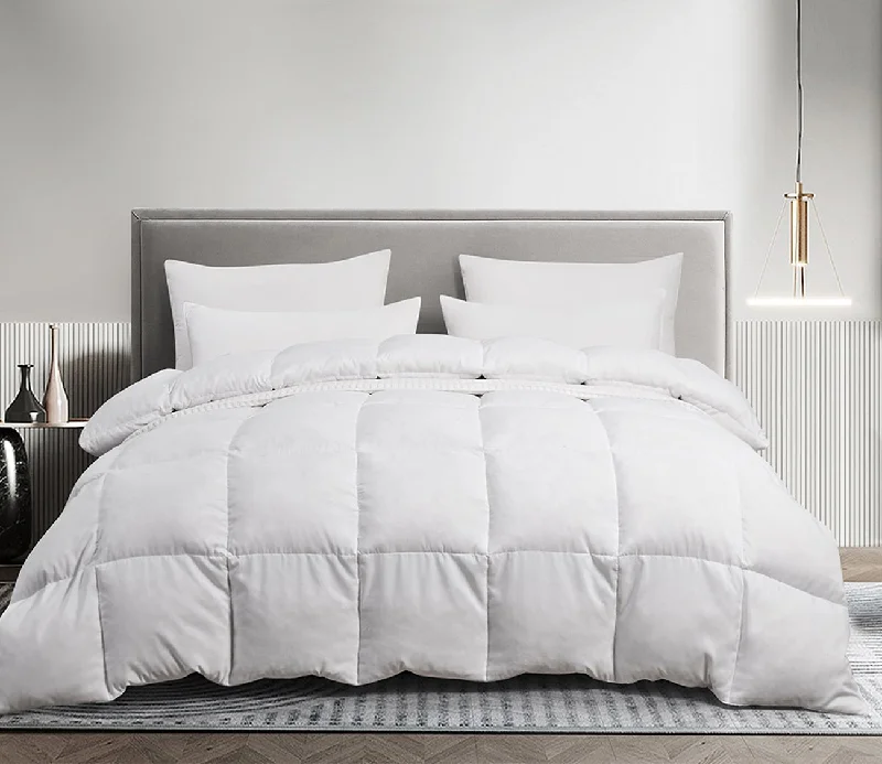 Down - filled comforters for supreme warmth and lightnessBeautyrest All Season White Feather and Down Comforter Down - filled comforters for supreme warmth and lightnessBeautyrest All Season White Feather and Down Comforter