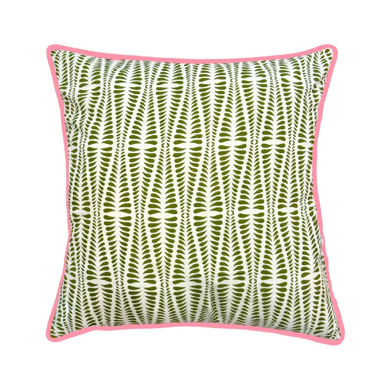 Organic cotton - filled duvets for a chemical - free and eco - friendly choiceAlys in Vines Block Print Throw Pillow Organic cotton - filled duvets for a chemical - free and eco - friendly choiceAlys in Vines Block Print Throw Pillow