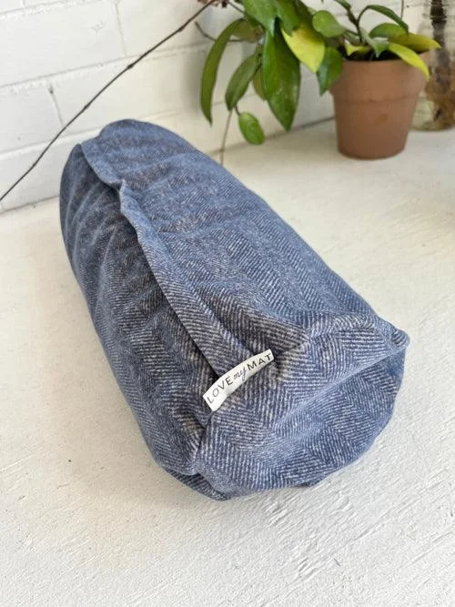 Memory Foam Bolsters for Back Support in BedAvi Mini Round Bolster