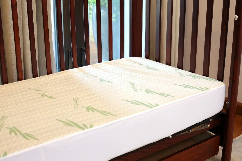 Bamboo - charcoal infused mattresses for odor absorptionBamboo Green Waterproof Crib Mattress Protector Bamboo - charcoal infused mattresses for odor absorptionBamboo Green Waterproof Crib Mattress Protector