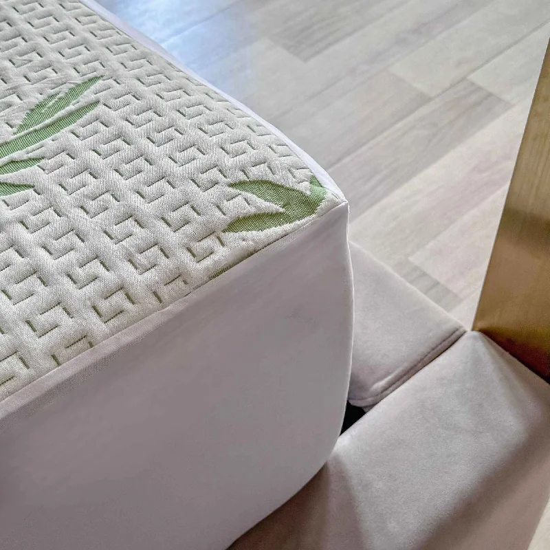 Organic cotton mattresses for a chemical - free sleep surfaceBamboo Green Waterproof Mattress Protector Organic cotton mattresses for a chemical - free sleep surfaceBamboo Green Waterproof Mattress Protector