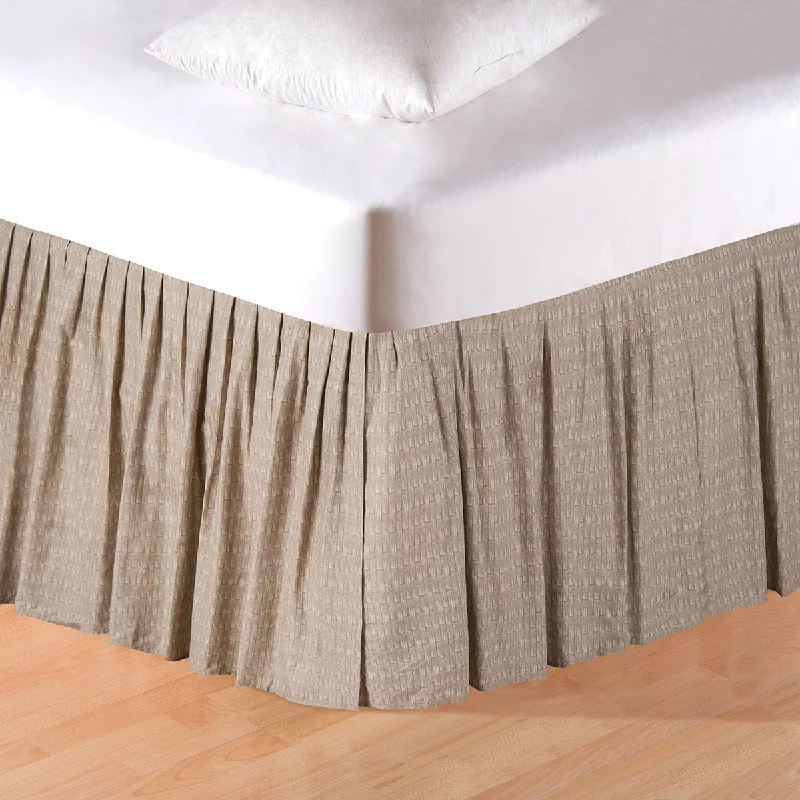 Bed skirts for beds with a canopy frameBed skirts for beds with a solid - panel frameBarbados Bed Skirt Bed skirts for beds with a canopy frameBed skirts for beds with a solid - panel frameBarbados Bed Skirt