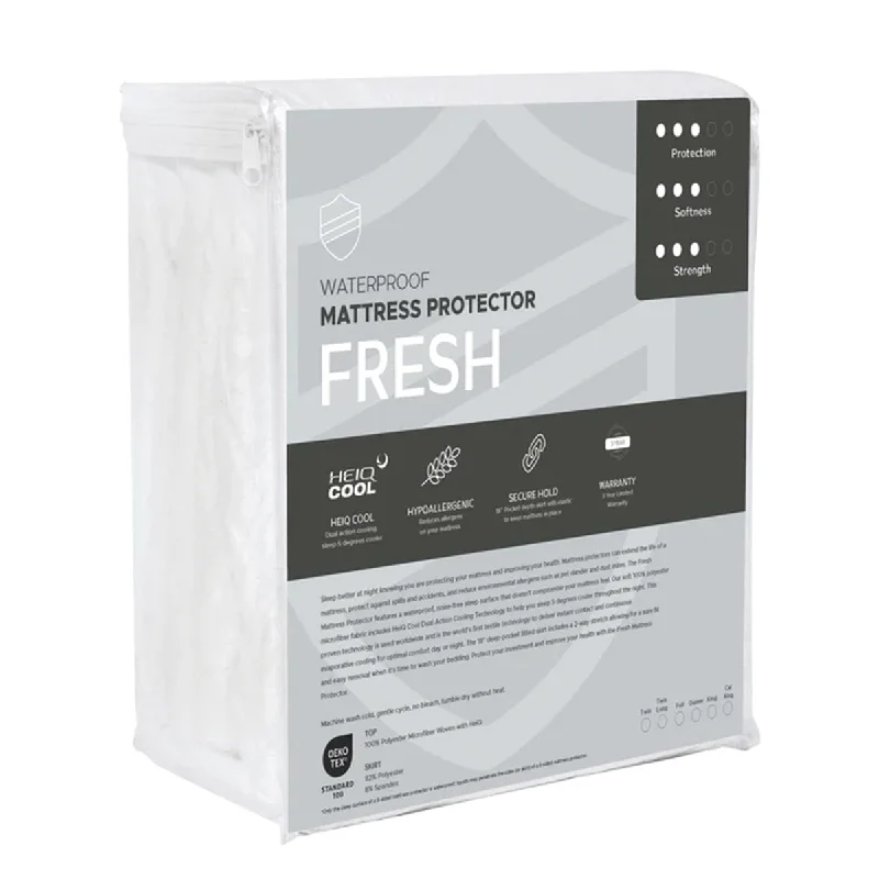 Polyester - foam mattresses for budget - friendly optionsBedplanet Fresh Microfiber Mattress Protector w/ HEIQ Cooling Polyester - foam mattresses for budget - friendly optionsBedplanet Fresh Microfiber Mattress Protector w/ HEIQ Cooling