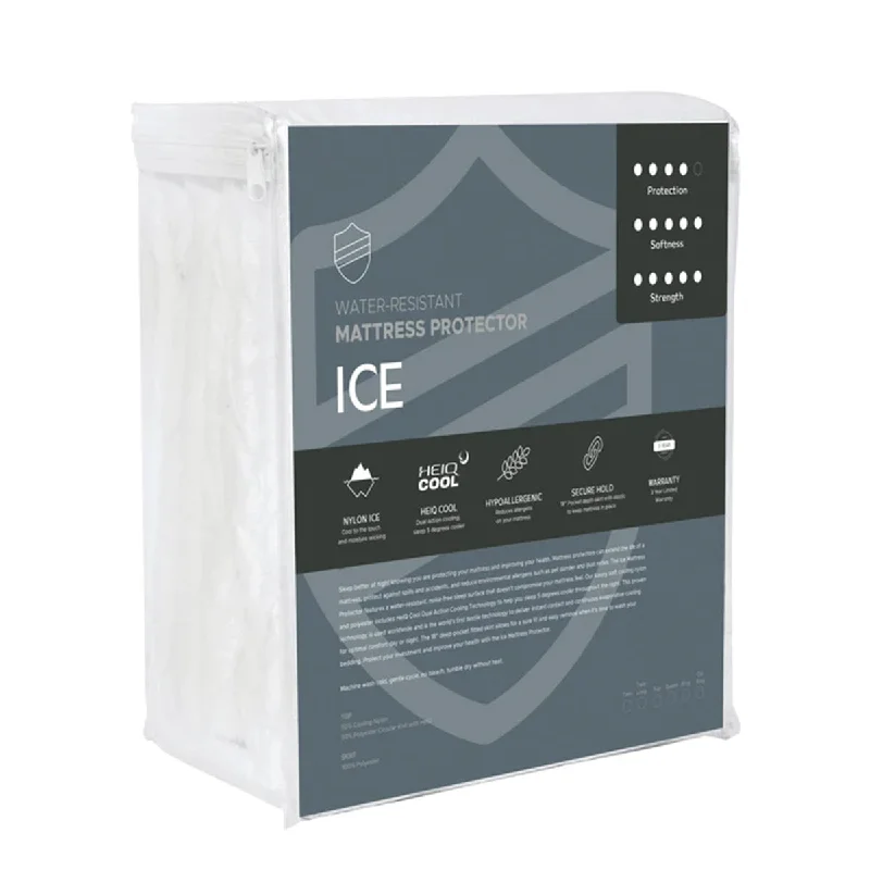 Gel - infused memory foam mattresses for cooler sleepBedplanet Ice 5-Sided Polyester Circular Knit Mattress Protector w/ 50% Cooling Nylon Gel - infused memory foam mattresses for cooler sleepBedplanet Ice 5-Sided Polyester Circular Knit Mattress Protector w/ 50% Cooling Nylon