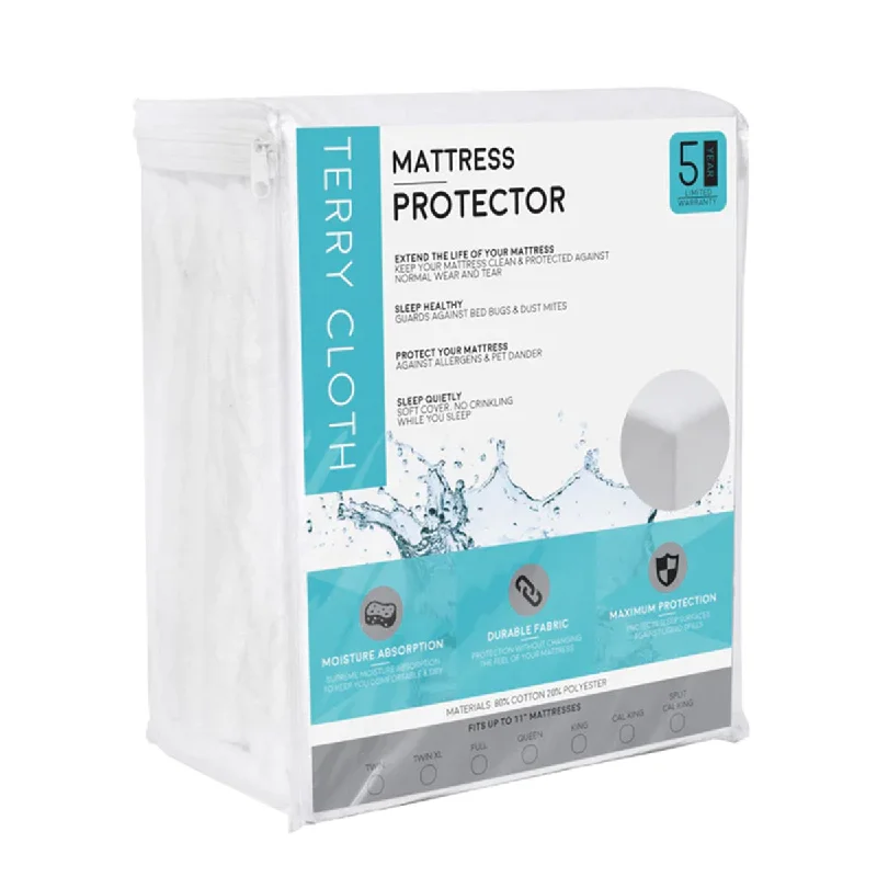 Bamboo - charcoal infused mattresses for odor absorptionBedplanet Terry Cloth Mattress Protector Bamboo - charcoal infused mattresses for odor absorptionBedplanet Terry Cloth Mattress Protector