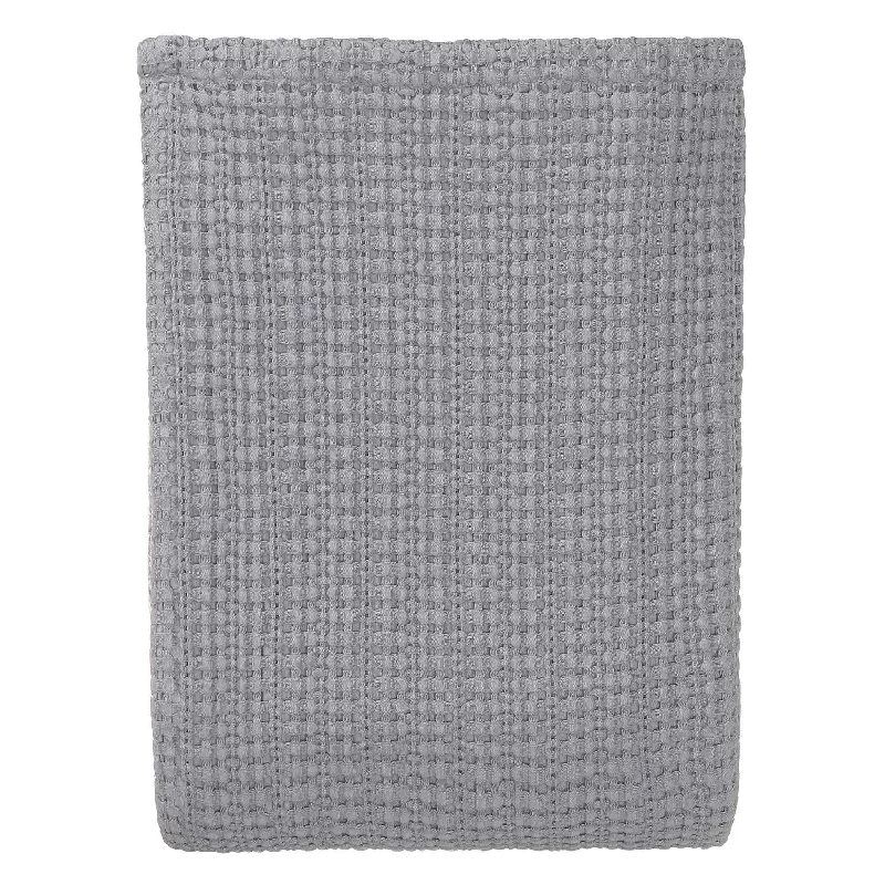 bohemian bedspreads with vibrant colors and patterns for an eclectic decorAnadia Cotton Bedspread [Light grey]