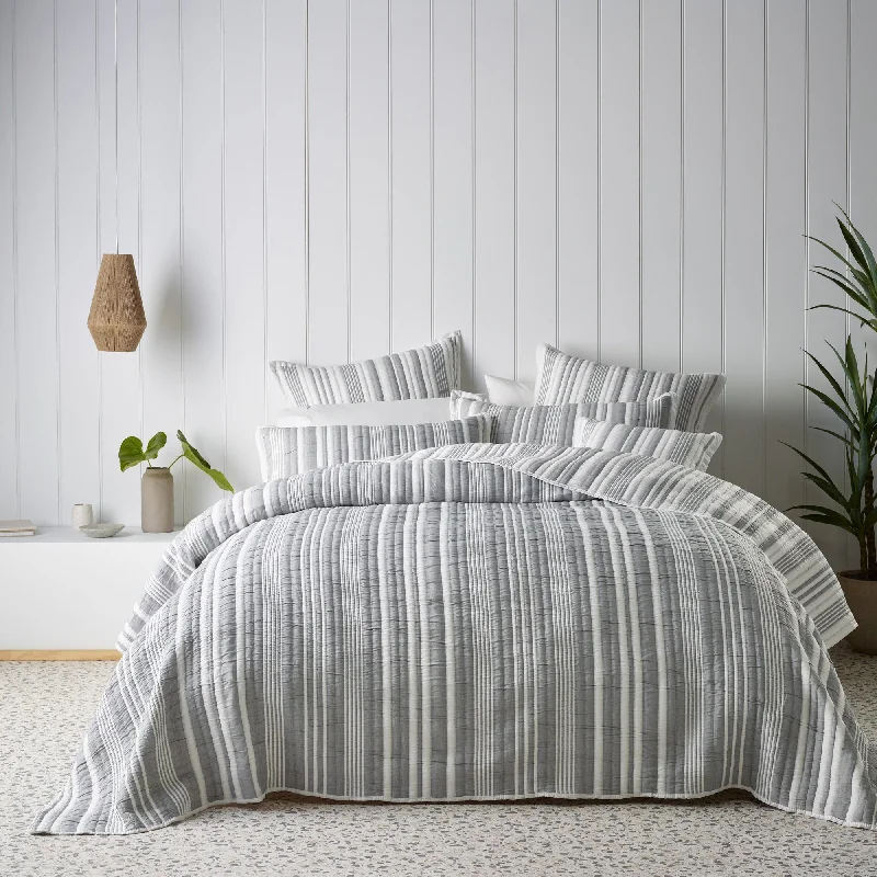 mid - century modern bedspreads with iconic shapes and colors for a stylish spaceBianca Wilson Bedspread Set Grey mid - century modern bedspreads with iconic shapes and colors for a stylish spaceBianca Wilson Bedspread Set Grey