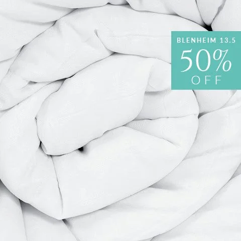 Silk - filled duvets for a luxurious and smooth sleeping experienceBlenheim 13.5 Tog Duvet Silk - filled duvets for a luxurious and smooth sleeping experienceBlenheim 13.5 Tog Duvet