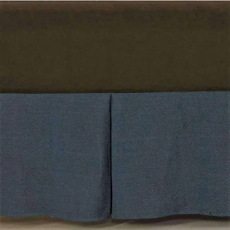 Bed skirts for beds with a non - standard frameBed skirts for beds with a slatted frameBlue Denim Bed Skirt - King Bed skirts for beds with a non - standard frameBed skirts for beds with a slatted frameBlue Denim Bed Skirt - King