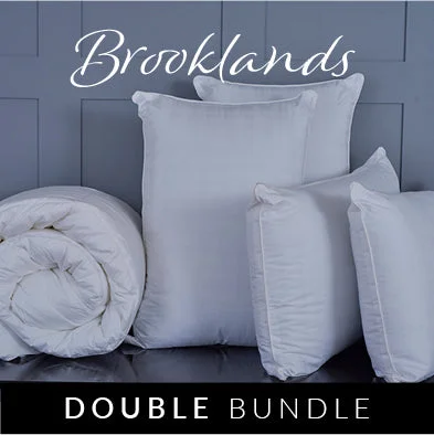 Duck down duvets for a more budget - friendly yet cozy optionBrooklands Pillows and Double Duvet Bundle Duck down duvets for a more budget - friendly yet cozy optionBrooklands Pillows and Double Duvet Bundle