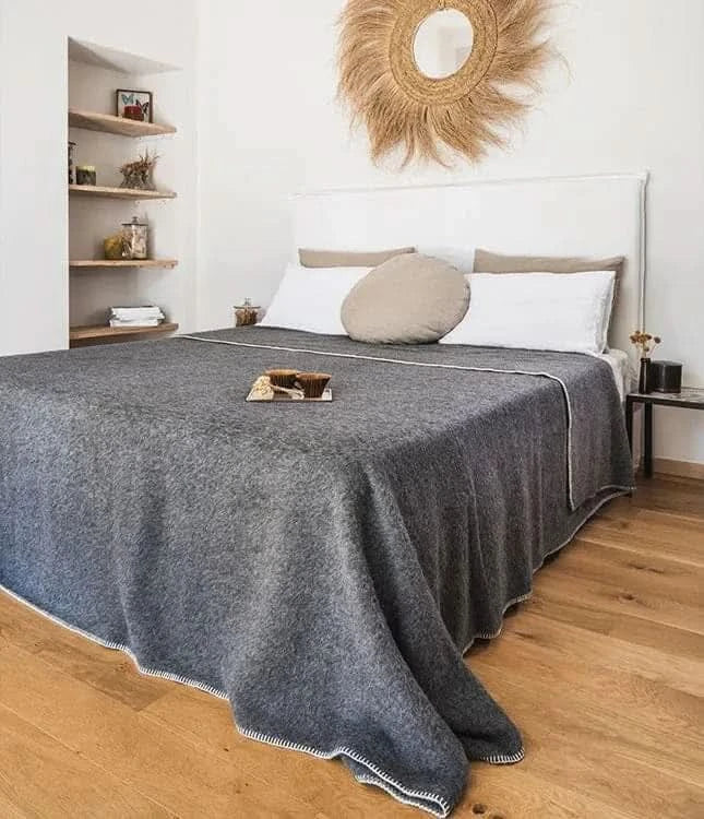 Rayon from bamboo blankets for a silky and breathable feelJunin Blanket