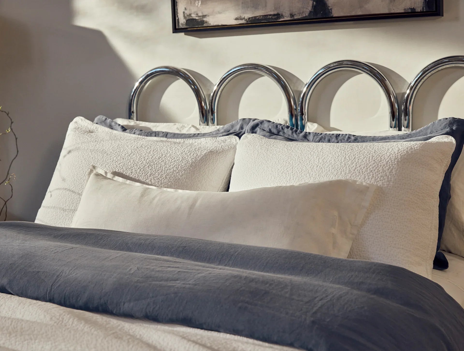King - size duvets to perfectly fit large king - sized bedsCascade Organic Matelasse Sham King - size duvets to perfectly fit large king - sized bedsCascade Organic Matelasse Sham