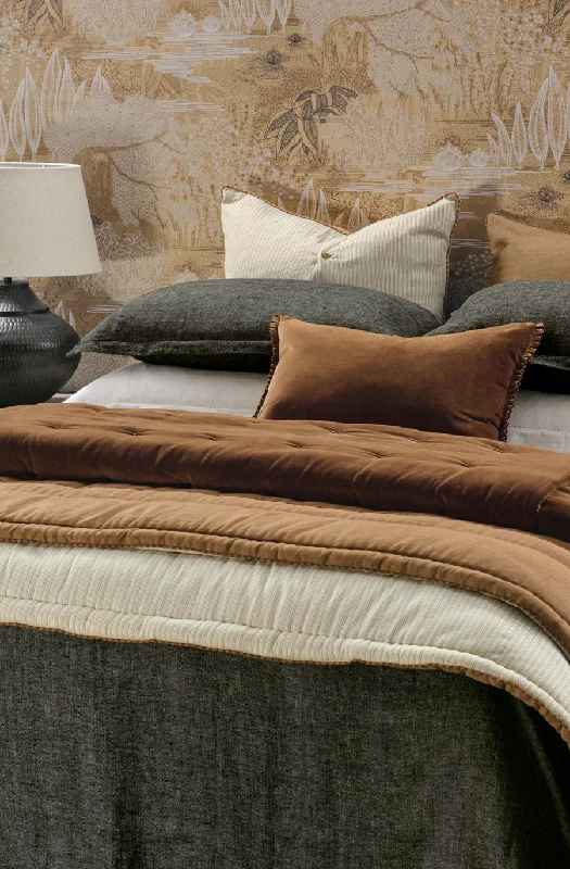 baroque style bedspreads with rich fabrics and elaborate designs for a luxurious lookCela Charcoal Bedspread baroque style bedspreads with rich fabrics and elaborate designs for a luxurious lookCela Charcoal Bedspread