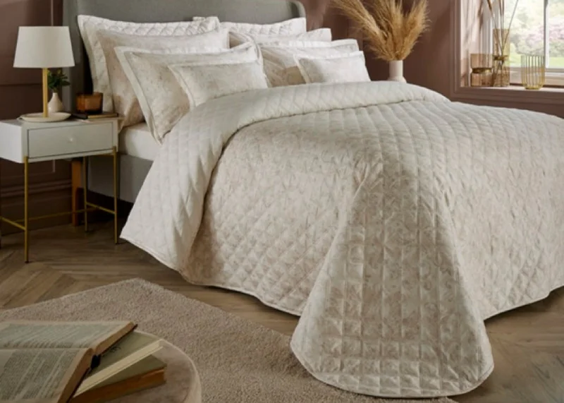 victorian style bedspreads with intricate embroidery for a classic and elegant touchChristy "Trento" Bedspread Sets in Honey victorian style bedspreads with intricate embroidery for a classic and elegant touchChristy "Trento" Bedspread Sets in Honey