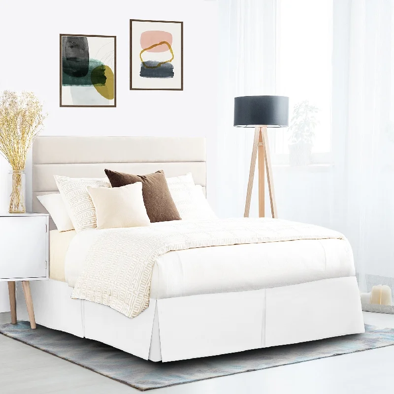 Bed skirts for beds with a platform - style frameBed skirts for beds with a curved frameClara Clark Pleated Bed Skirt-14 inch Tailored Drop - Soft Double Brushed Premium Microfiber Ruffle Bed Skirt - Includes 8 Pins Bed skirts for beds with a platform - style frameBed skirts for beds with a curved frameClara Clark Pleated Bed Skirt-14 inch Tailored Drop - Soft Double Brushed Premium Microfiber Ruffle Bed Skirt - Includes 8 Pins