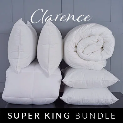 Organic cotton - filled duvets for a chemical - free and eco - friendly choiceClarence 1000gsm Super King Bundle Organic cotton - filled duvets for a chemical - free and eco - friendly choiceClarence 1000gsm Super King Bundle