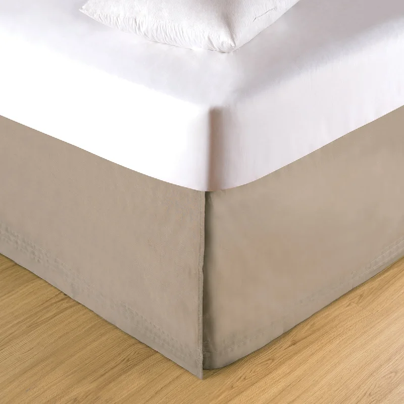 Bed skirts for beds with a platform - style frameBed skirts for beds with a solid - panel frameClay Tailored Bed Skirt Bed skirts for beds with a platform - style frameBed skirts for beds with a solid - panel frameClay Tailored Bed Skirt