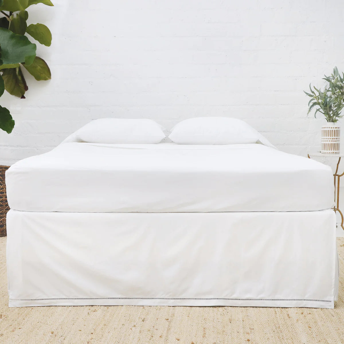 Bed skirts for beds with a round frameBed skirts for air beds to make them look more like a regular bedComo Ladder Stitch Bedskirt by Pom Pom At Home Bed skirts for beds with a round frameBed skirts for air beds to make them look more like a regular bedComo Ladder Stitch Bedskirt by Pom Pom At Home