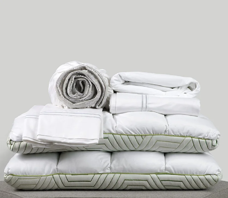 Memory foam mattresses for pressure relief and contouringPureCare Cooling CBD Bedding Bundle