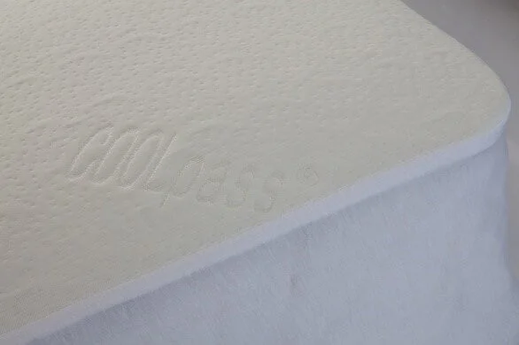 Natural latex and organic cotton blend mattressesCoolpass Mattress Protector by Bambi Natural latex and organic cotton blend mattressesCoolpass Mattress Protector by Bambi