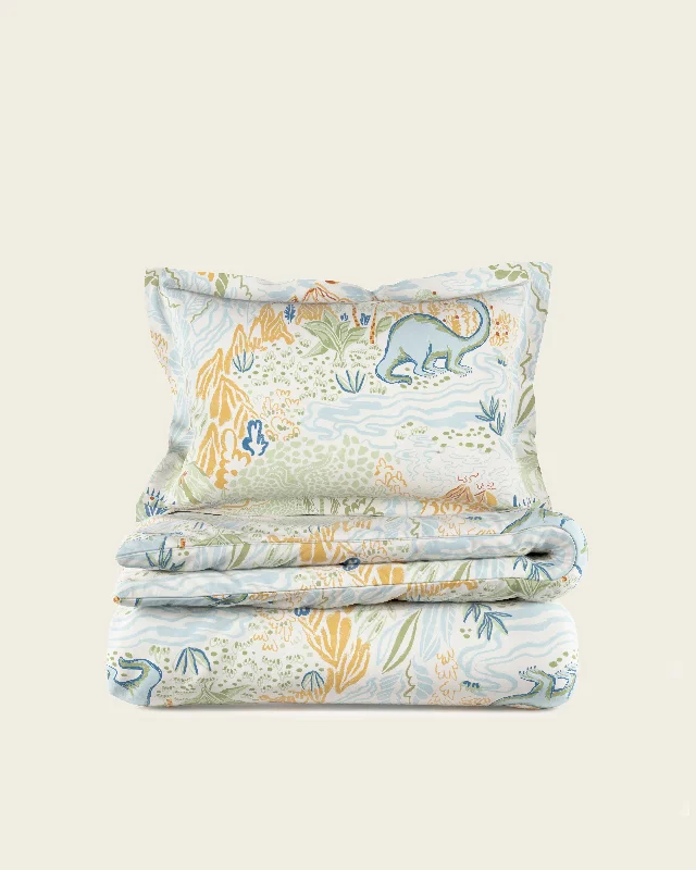 Queen - size duvets suitable for standard queen - sized mattressesDinosaur Island Twin Duvet Cover Set Queen - size duvets suitable for standard queen - sized mattressesDinosaur Island Twin Duvet Cover Set