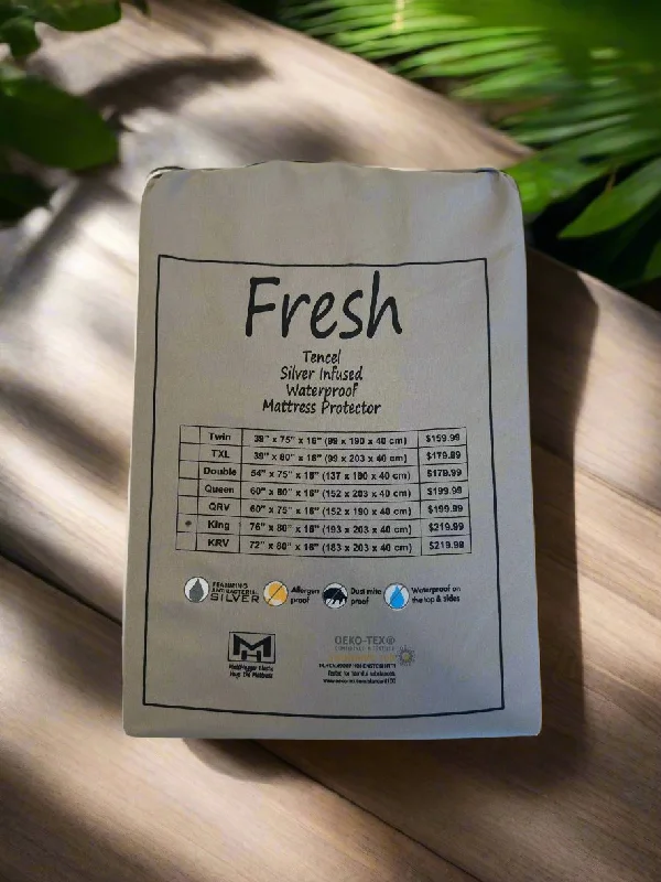 Memory foam mattresses for pressure relief and contouringDreams to Go Fresh Mattress Protector