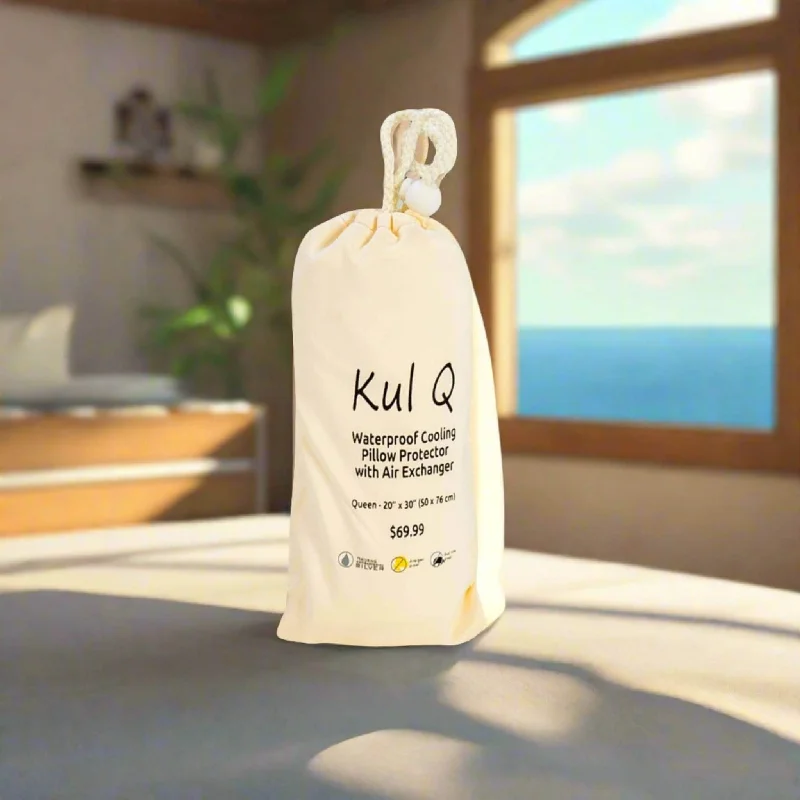 Organic cotton mattresses for a chemical - free sleep surfaceDreams to Go Kul Cooling Pillow Protector Organic cotton mattresses for a chemical - free sleep surfaceDreams to Go Kul Cooling Pillow Protector