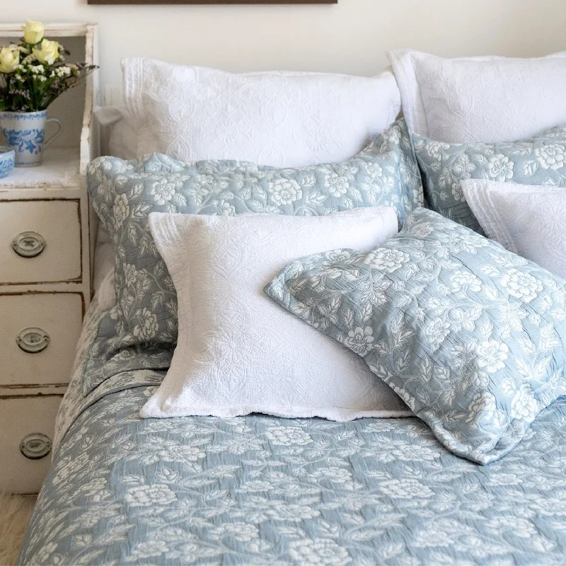 rustic farmhouse bedspreads with patchwork designs for a cozy feelEleanor Powder Blue Bedspread rustic farmhouse bedspreads with patchwork designs for a cozy feelEleanor Powder Blue Bedspread
