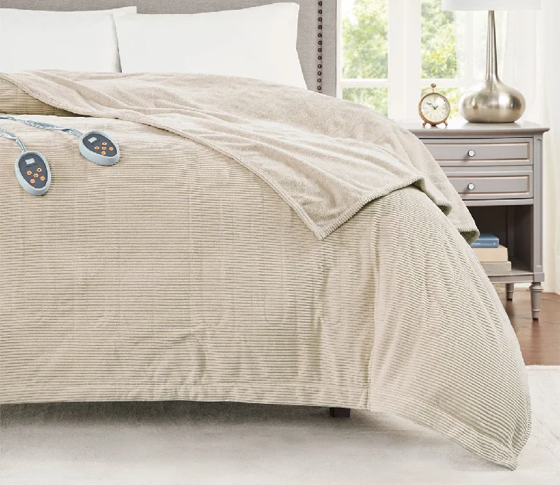 Wool blankets with natural warmth and insulationBeautyrest Electric Micro Fleece Heated Blanket Wool blankets with natural warmth and insulationBeautyrest Electric Micro Fleece Heated Blanket