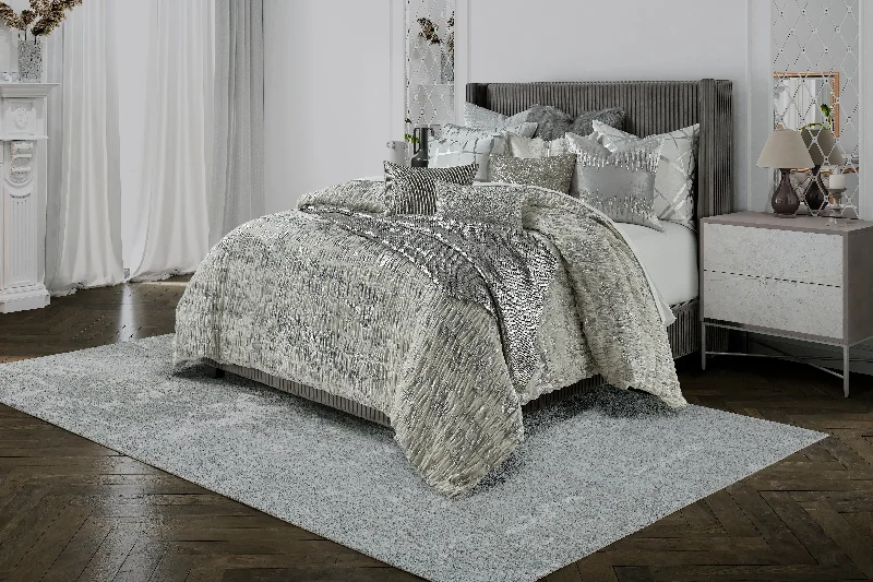 Duck down duvets for a more budget - friendly yet cozy optionElla Ivory Silver Duvet Duck down duvets for a more budget - friendly yet cozy optionElla Ivory Silver Duvet