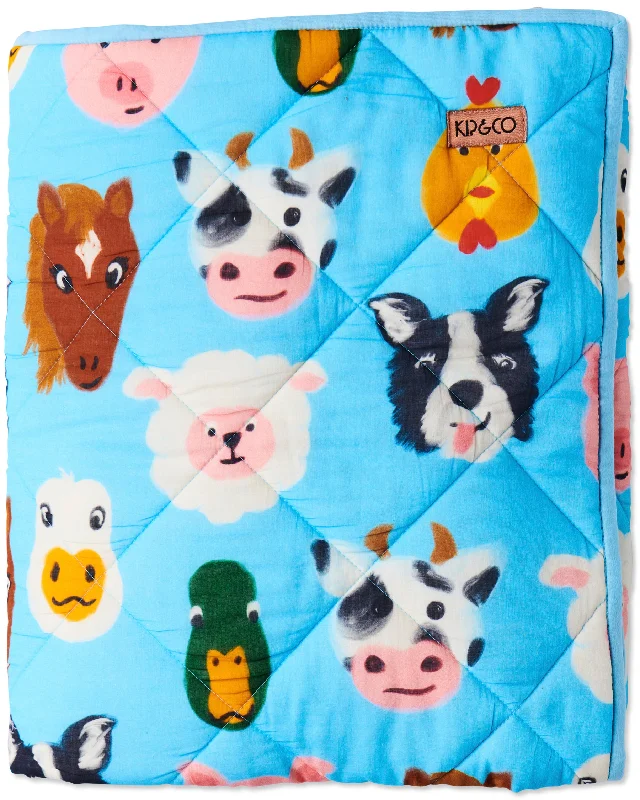 baroque style bedspreads with rich fabrics and elaborate designs for a luxurious lookFarm Friends Organic Cotton Quilted Cot Bedspread baroque style bedspreads with rich fabrics and elaborate designs for a luxurious lookFarm Friends Organic Cotton Quilted Cot Bedspread