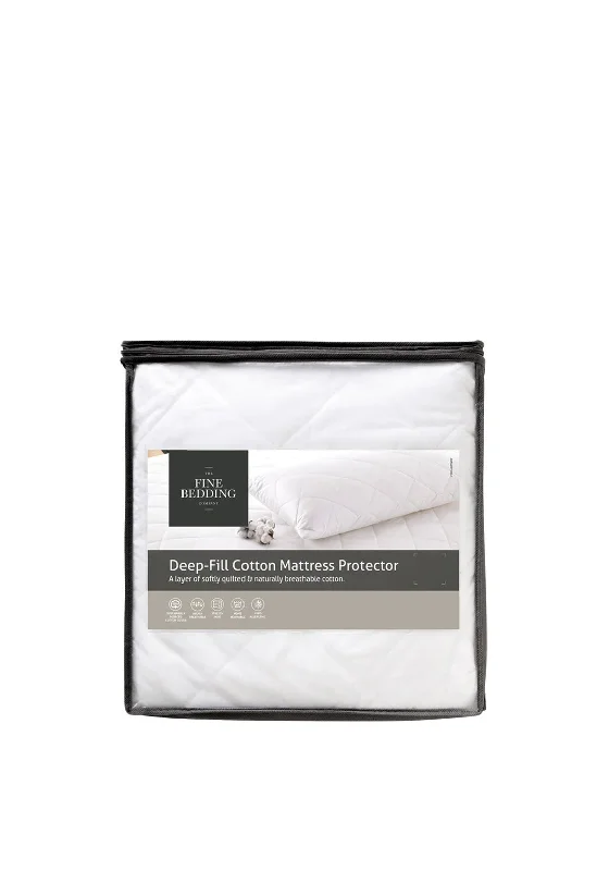 Memory foam mattresses for pressure relief and contouringThe Fine Bedding Company Deep Fill Cotton Mattress Protector Memory foam mattresses for pressure relief and contouringThe Fine Bedding Company Deep Fill Cotton Mattress Protector