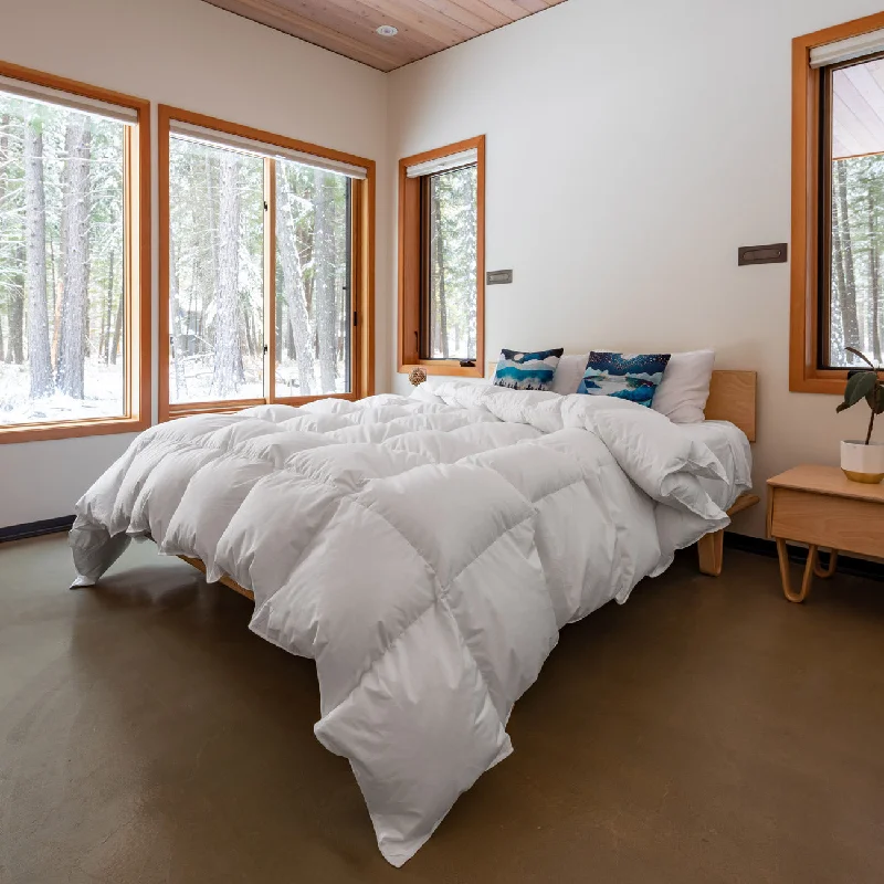 Cotton - filled comforters for a breathable and natural sleep experienceOrganic Bavarian 850 Down Comforter