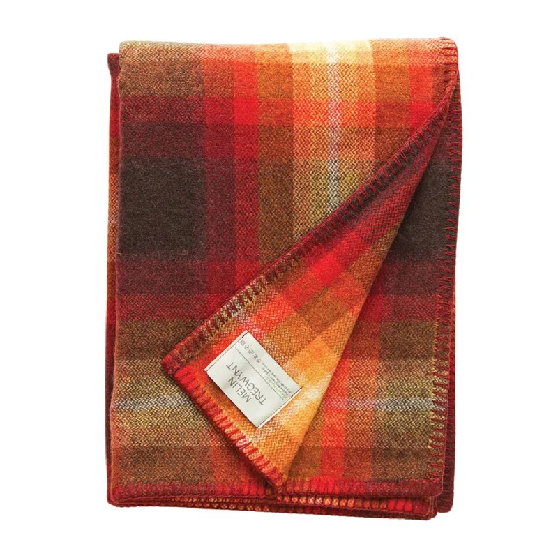 Synthetic fiber blend blankets for a budget - friendly choiceFlam (Flame) Welsh Blanket Discontinued