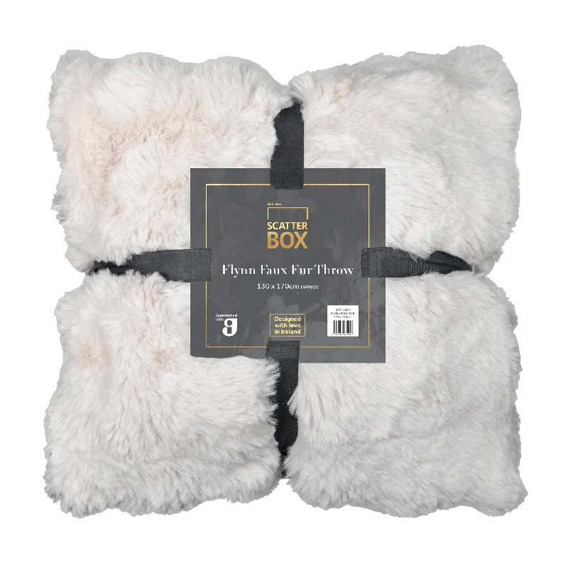 Cashmere blankets for ultimate softness and luxuryFlynn Faux Throw