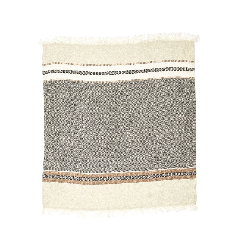 Queen - size blankets for standard - sized bedsFouta Beeswax Stripe Belgian Towel/Throw Blanket Queen - size blankets for standard - sized bedsFouta Beeswax Stripe Belgian Towel/Throw Blanket