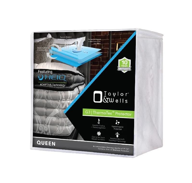Gel - infused memory foam mattresses for cooler sleepG3 | ThermoTex™ Mattress Protector Gel - infused memory foam mattresses for cooler sleepG3 | ThermoTex™ Mattress Protector