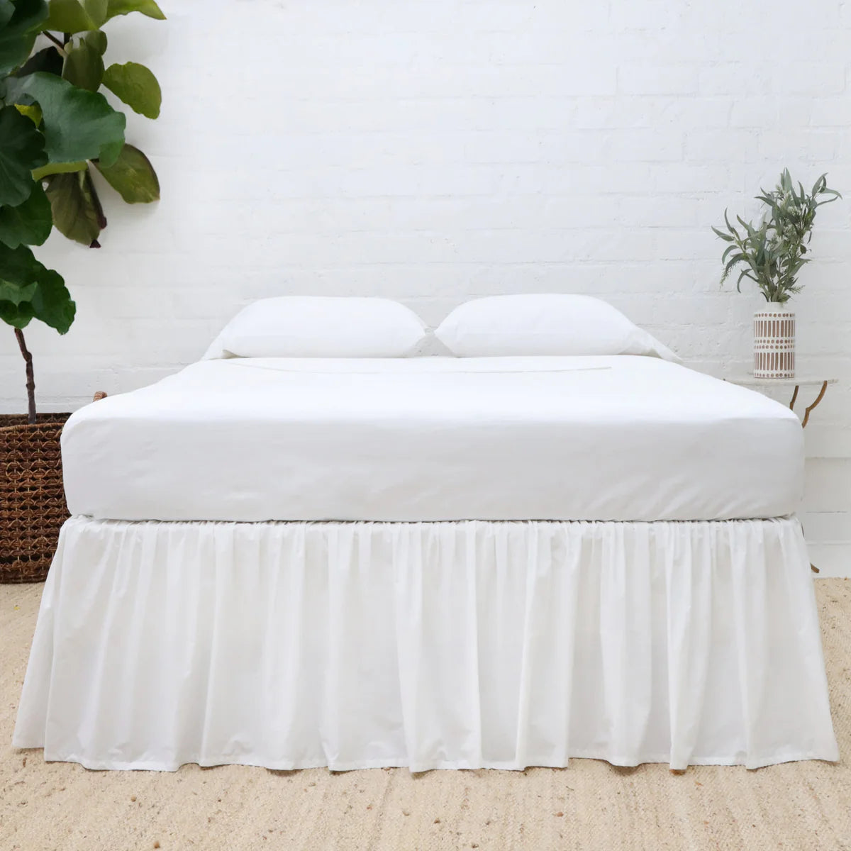Bed skirts for beds with a platform - style frameBed skirts for beds with a canopy frameGathered Cotton Sateen Bedskirt by Pom Pom At Home Bed skirts for beds with a platform - style frameBed skirts for beds with a canopy frameGathered Cotton Sateen Bedskirt by Pom Pom At Home