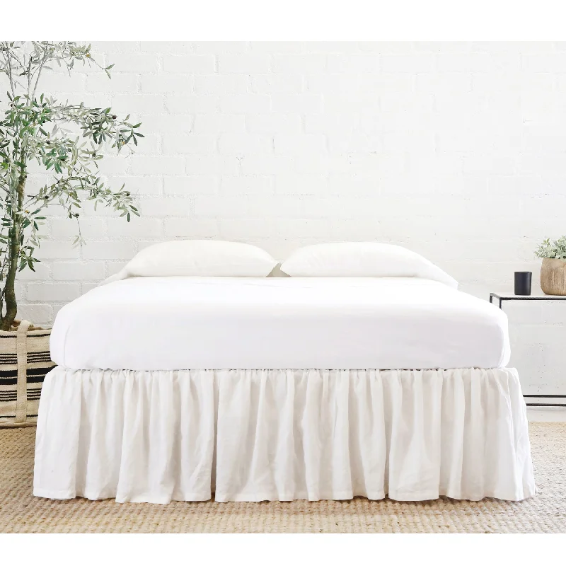 Bed skirts for beds with a fabric - covered frameBed skirts for beds with a fabric - covered frameGathered Linen Bedskirt Bed skirts for beds with a fabric - covered frameBed skirts for beds with a fabric - covered frameGathered Linen Bedskirt