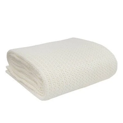 Microfiber blankets that are durable and easy to care forGiggle Baby - Organic cellular pram blanket. 90x70cm White Microfiber blankets that are durable and easy to care forGiggle Baby - Organic cellular pram blanket. 90x70cm White